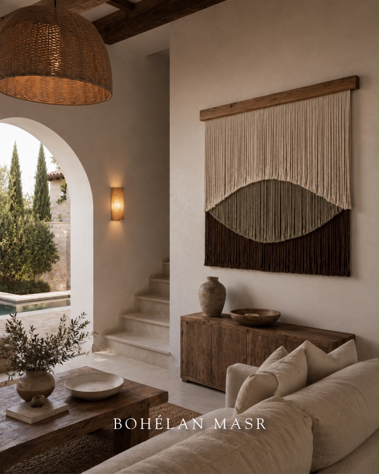 Dune flow Wall hanging Macramé