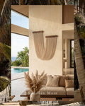Desert Arc wall hanging Macramé