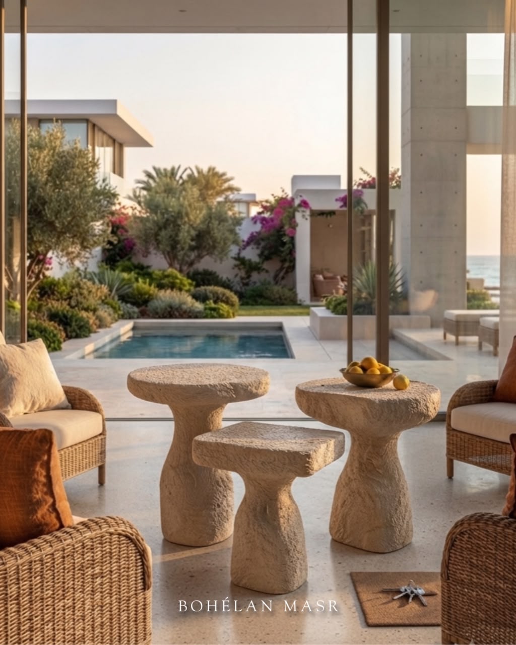 Lagoon Echo "side Tables set"