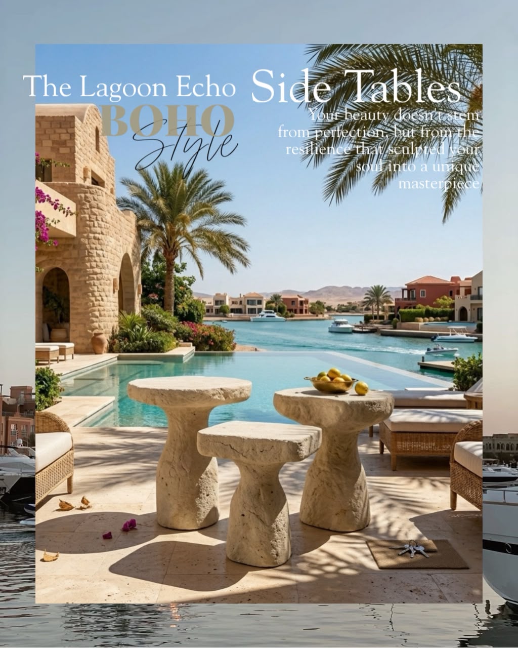Lagoon Echo "side Tables set"