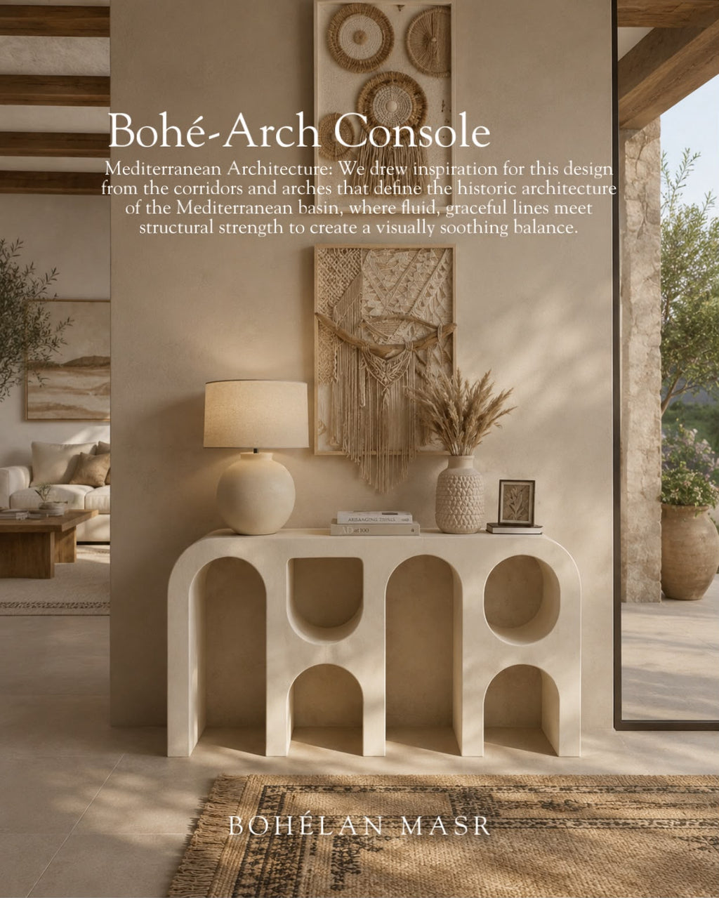 Bohé-Arch Console