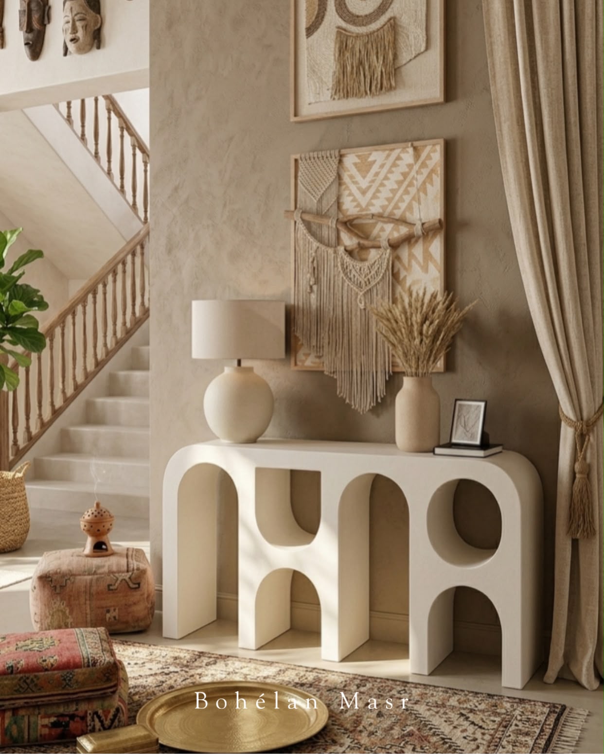 Bohé-Arch Console