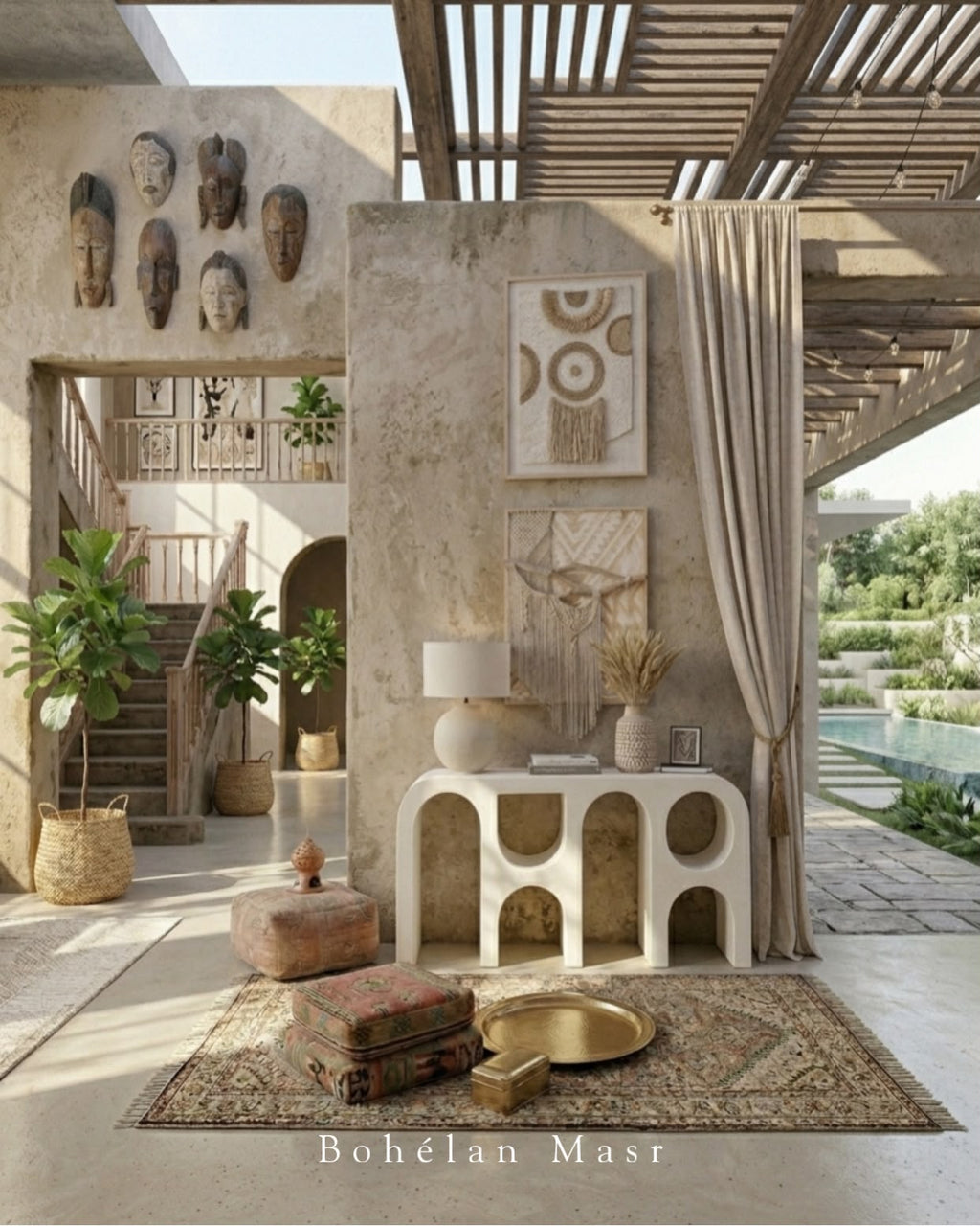 Bohé-Arch Console
