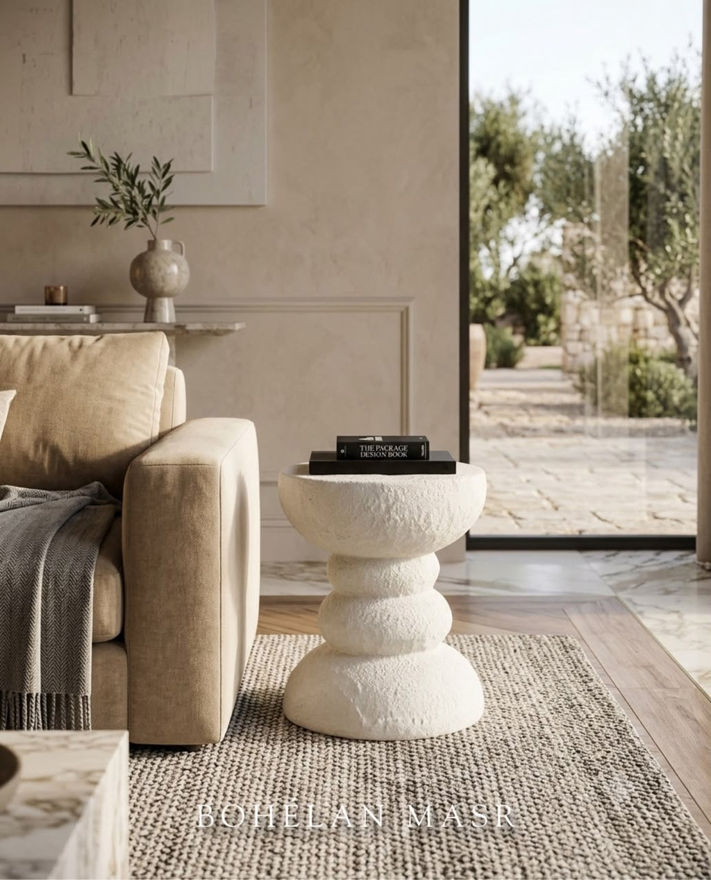Boho Totem Side table