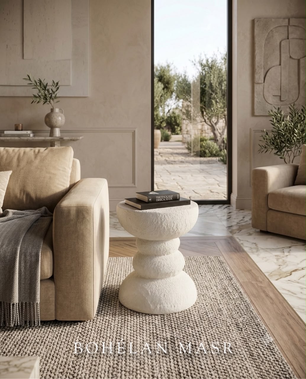 Boho Totem Side table