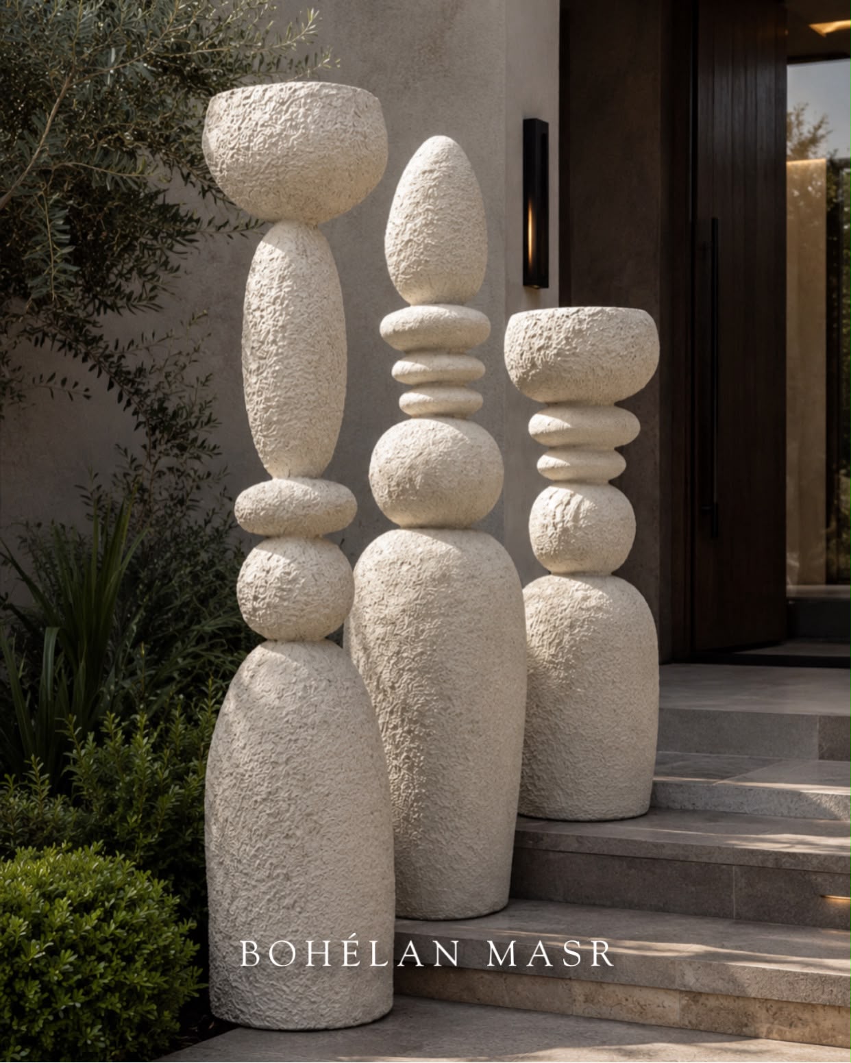 NATURAL BALANCE sculptures