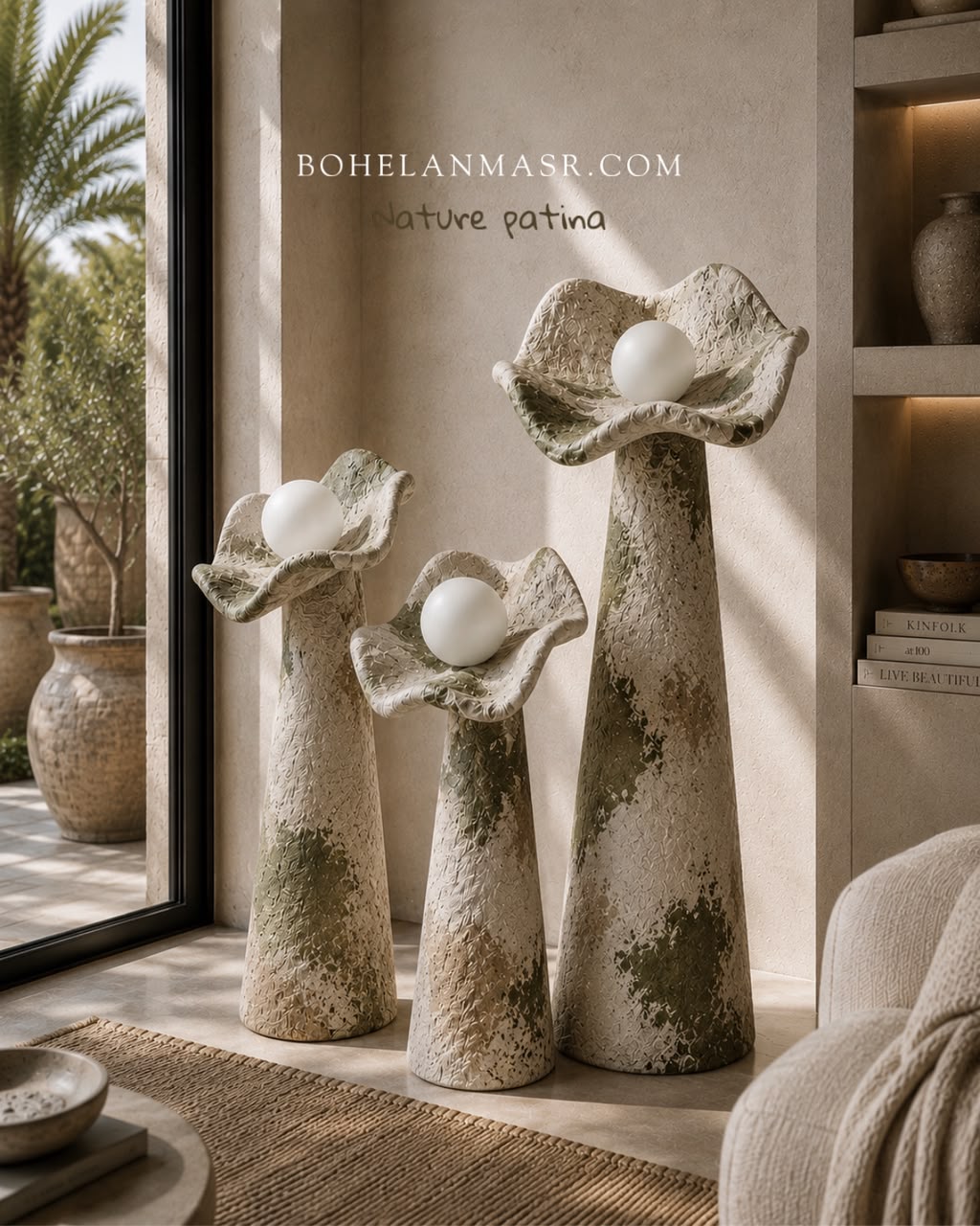 ÉCLORIA FLOOR LAMPS set