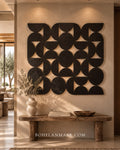 Geometric Relief Wall Art