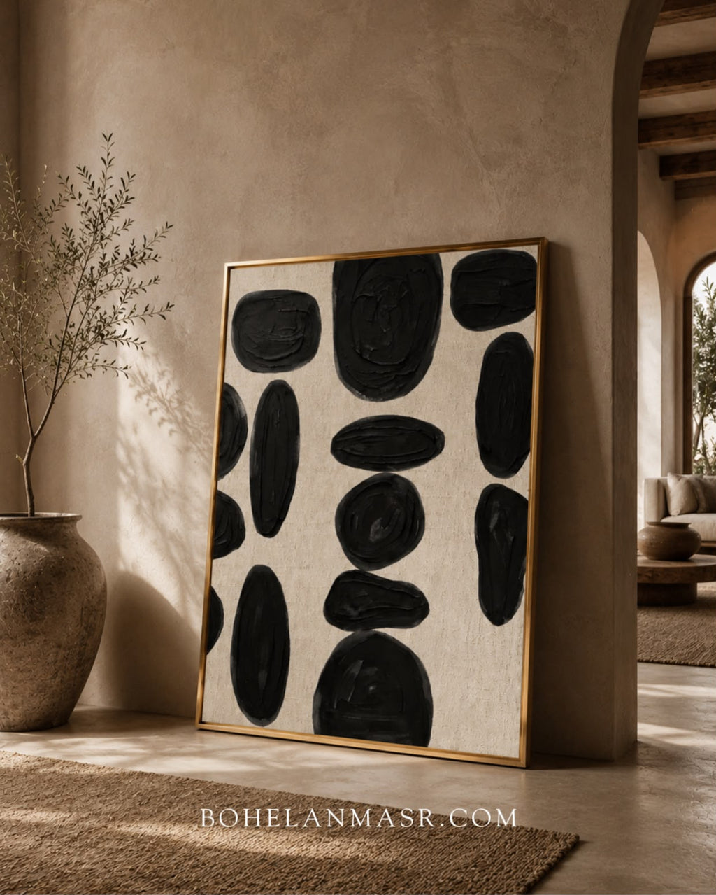 Obsidian Rhythm wall art
