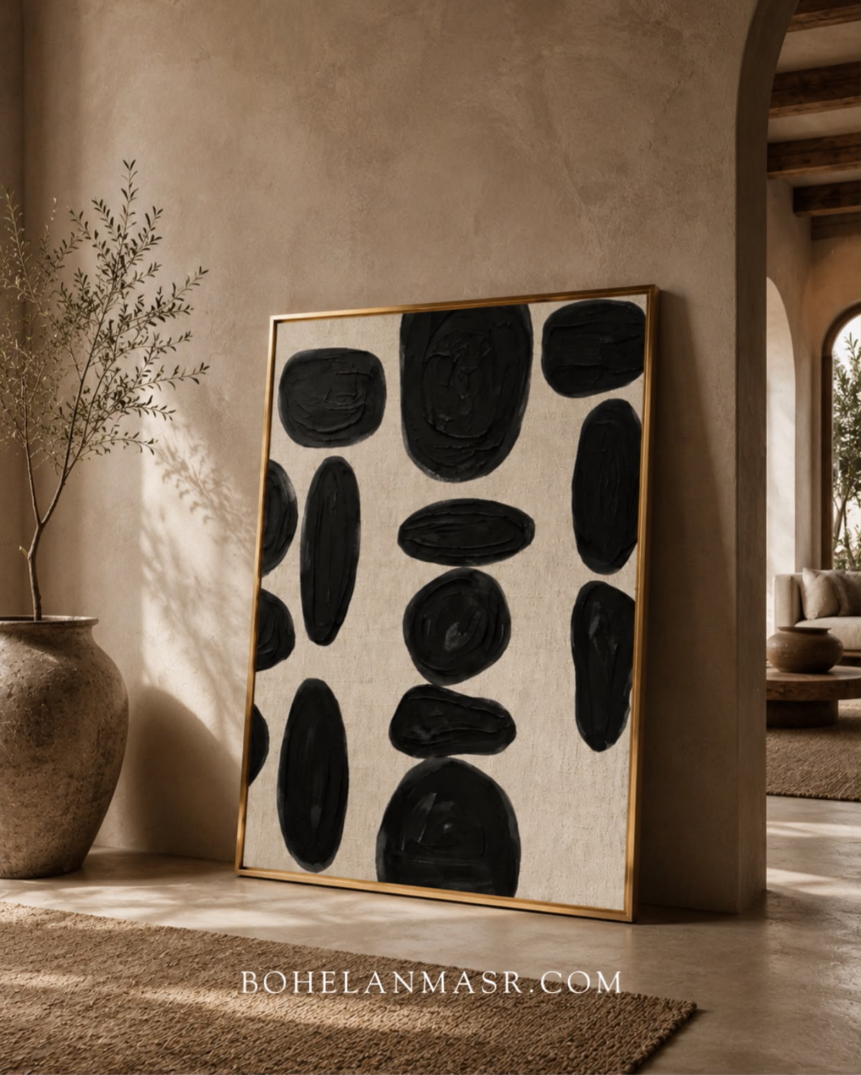 Obsidian Rhythm wall art