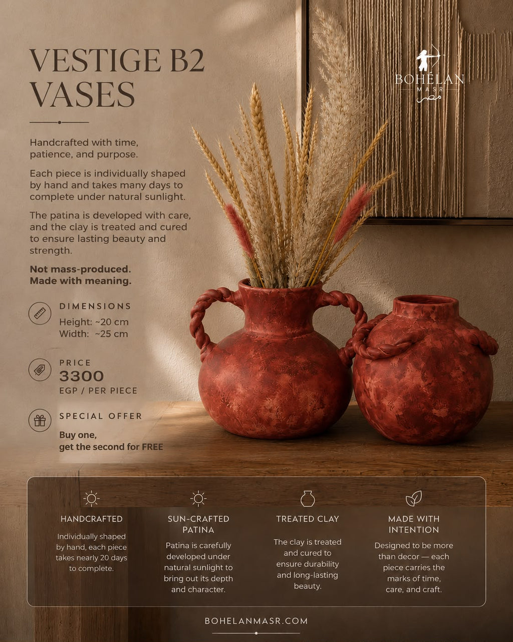 VESTIGE B2 VASES