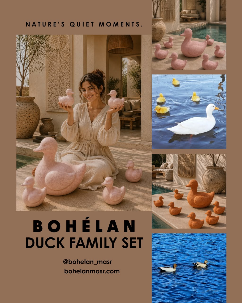 BOHÉLAN DUCK FAMILY SET