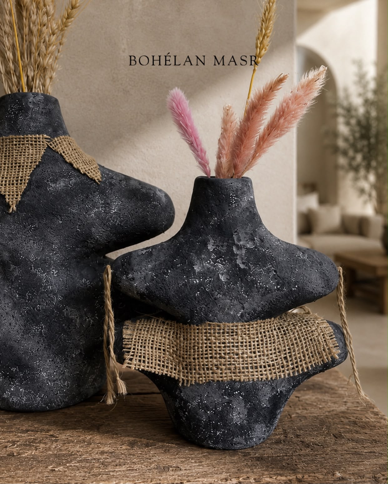 EARTH BOUND DUO vases