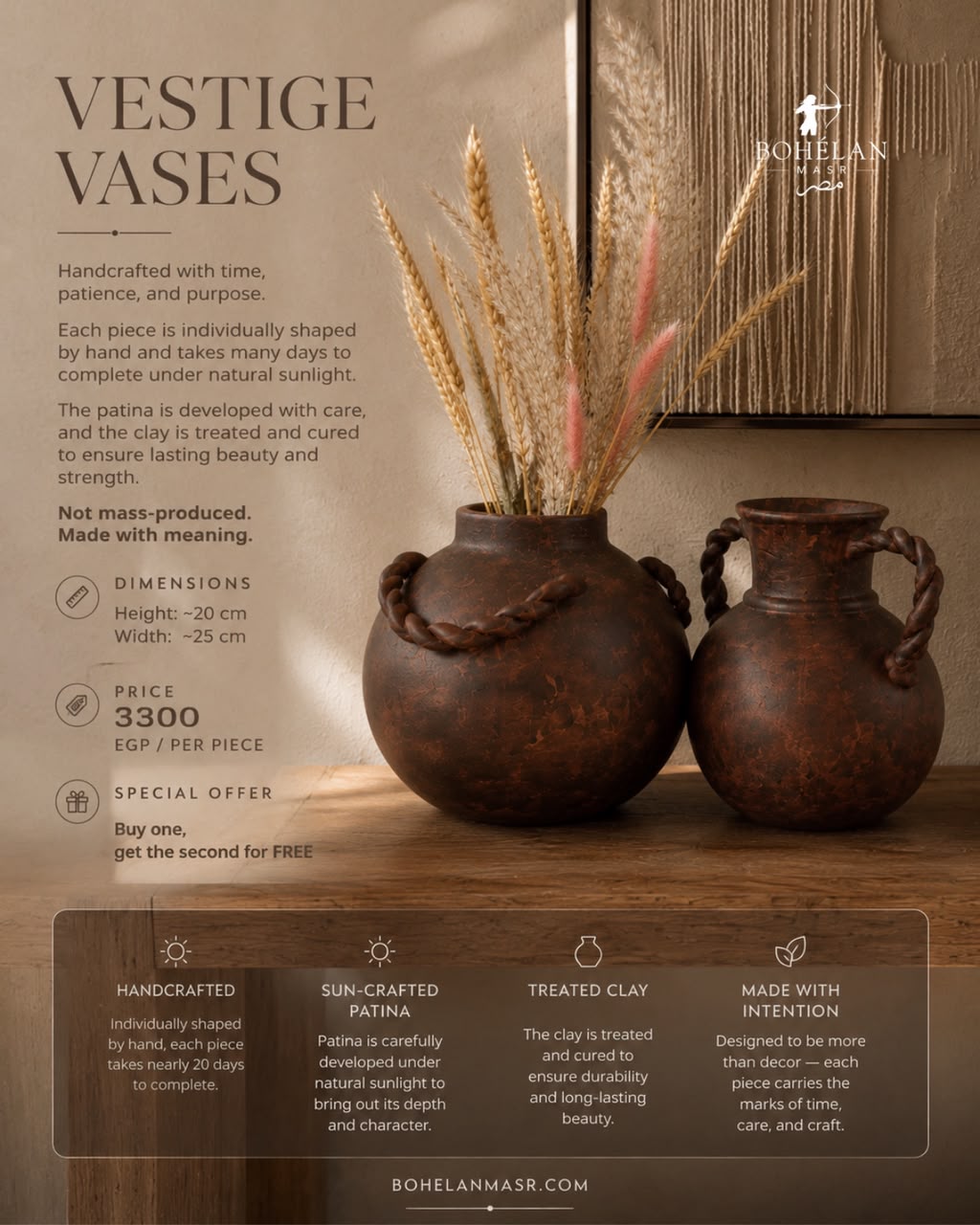 VESTIGE VASES